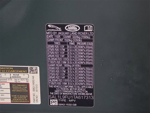 New 2026 Land Rover Range Rover Sport Dynamic SE image 37