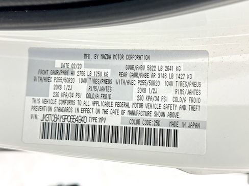 Used 2023 MAZDA CX-9 Touring Plus image 39