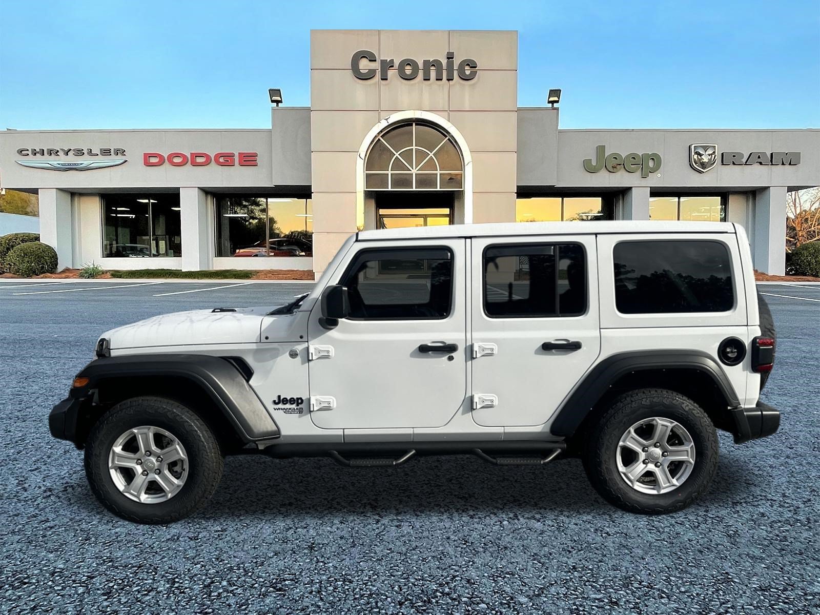 Used 2021 Jeep Wrangler Unlimited Sport w/ Sun And Sound Package AWD/4WD image 6