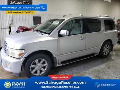 Used 2004 INFINITI QX56 2WD w/ Smart Vision Pkg