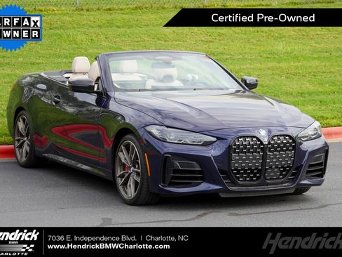 Certified 2024 BMW 440i xDrive Convertible AWD/4WD image 1