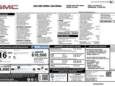 Used 2025 GMC Sierra 1500 Denali AWD/4WD image 12