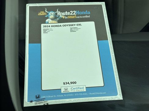 Certified 2024 Honda Odyssey EX-L image 37