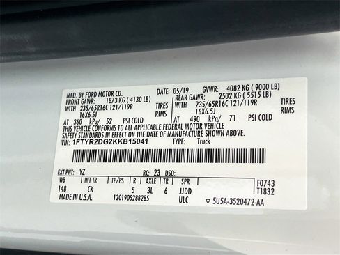 Used 2019 Ford Transit 250 148 Medium Roof image 30