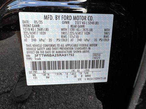 New 2025 Ford Maverick XL w/ Equipment Group 102A image 38