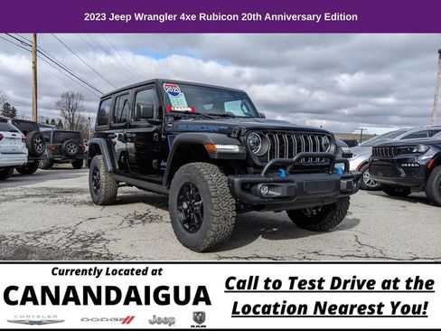 Used 2023 Jeep Wrangler Unlimited Rubicon 4xe image 1
