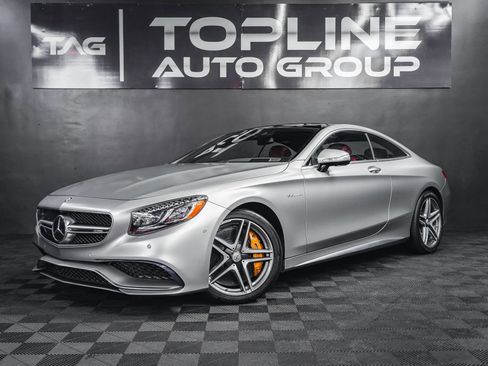 Used 2015 Mercedes-Benz S 63 AMG S 63 AMG 4MATIC Coupe 2D image 1
