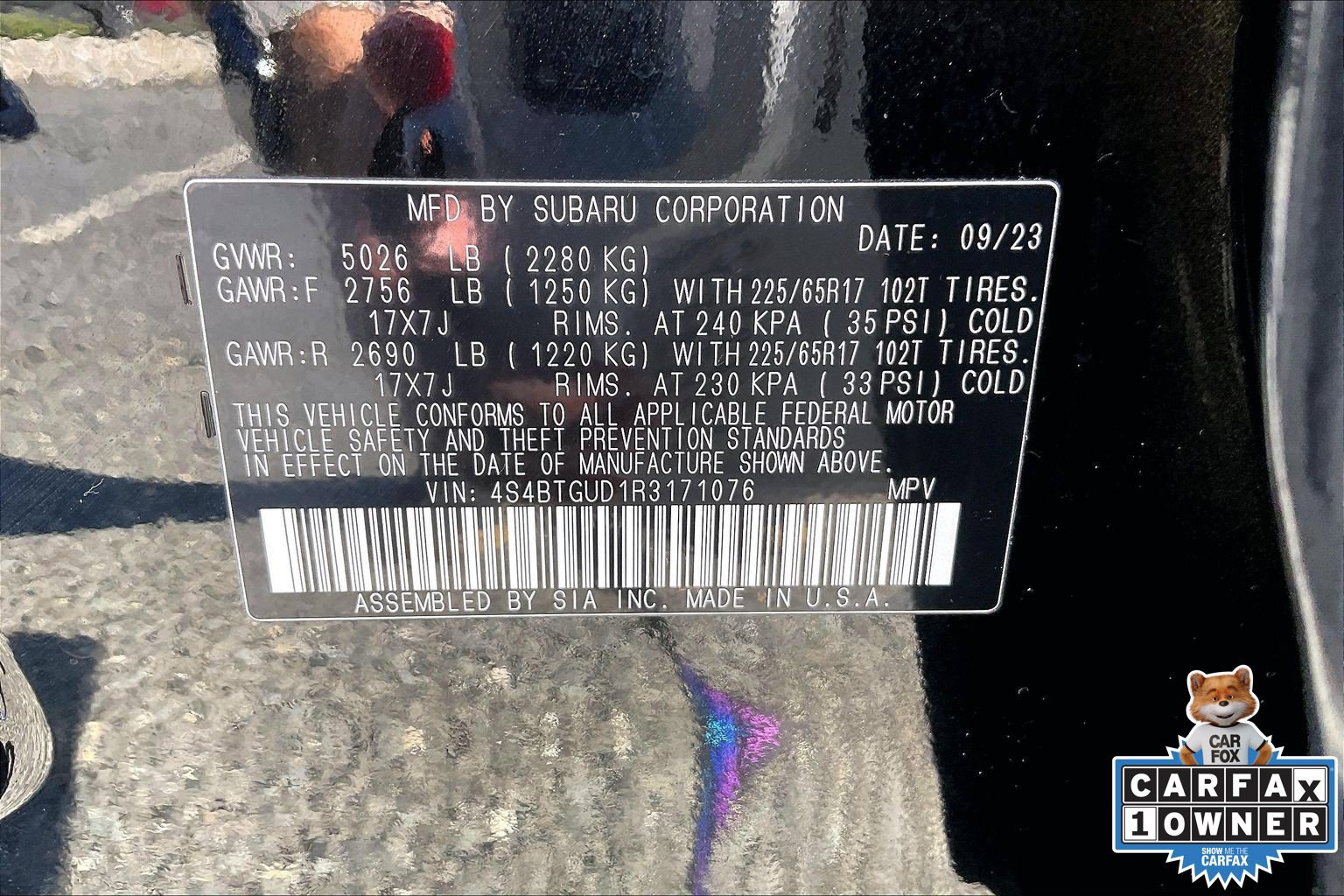 Certified 2024 Subaru Outback Wilderness AWD/4WD image 33