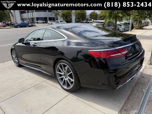 Used 2019 Mercedes-Benz S 560 4MATIC Coupe w/ AMG Line Exterior image 5