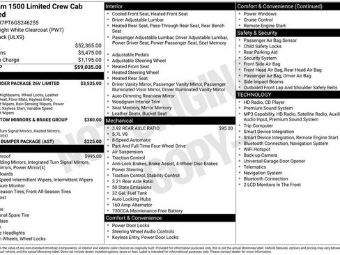 Used 2016 RAM 1500 Limited AWD/4WD image 5