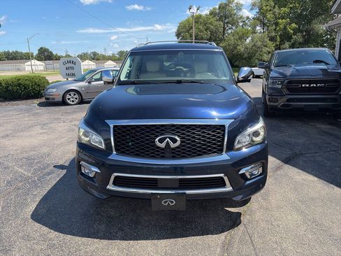 Used 2015 INFINITI QX80 4WD w/ Deluxe Technology Package image 3