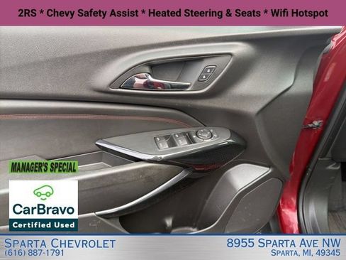 Certified 2024 Chevrolet Trax RS FWD image 15