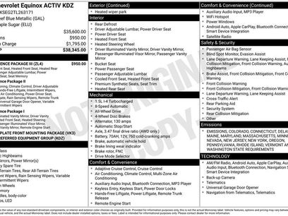 New 2026 Chevrolet Equinox ACTIV w/ Convenience Package III