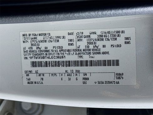 Used 2020 Ford F350 Platinum w/ FX4 Off-Road Package image 33