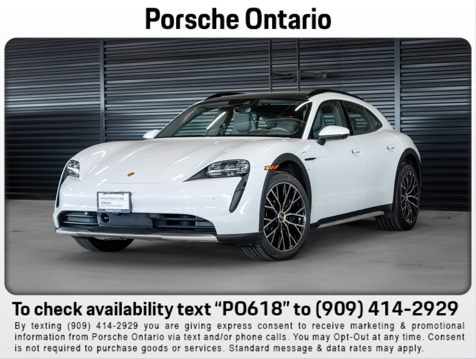 Used 2024 Porsche Taycan 4 Cross Turismo AWD/4WD image 1