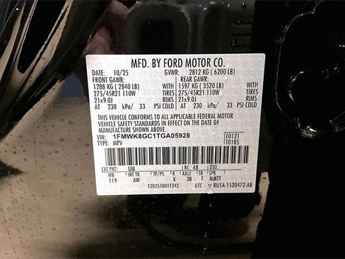 New 2026 Ford Explorer ST w/ Sun And Sound Package image 8