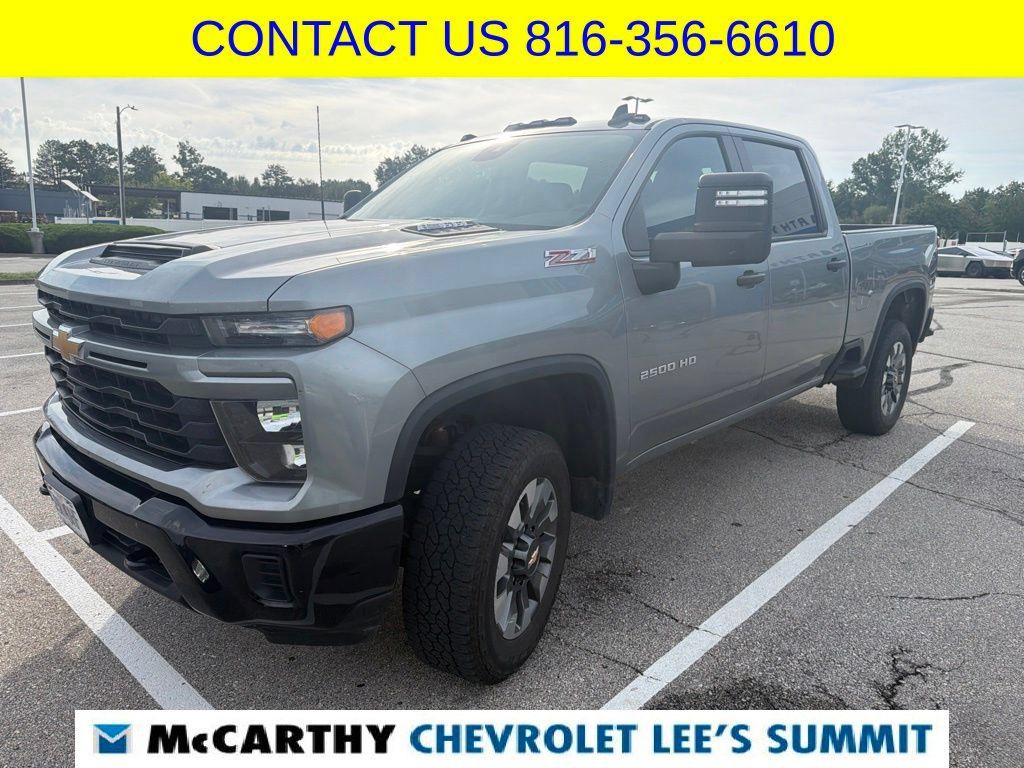 Used 2024 Chevrolet Silverado 2500 Custom w/ Custom Value Package AWD/4WD image 1