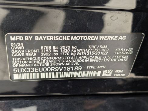 Certified 2024 BMW X5 M60i image 22