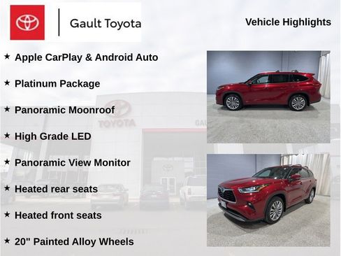 Used 2023 Toyota Highlander Platinum AWD/4WD image 4