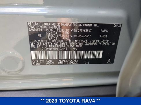 Used 2023 Toyota RAV4 XLE w/ Convenience Package AWD/4WD image 25