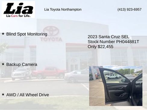 Used 2023 Hyundai Santa Cruz SEL w/ Launch Package AWD/4WD image 7
