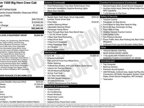 Used 2023 RAM 1500 Big Horn AWD/4WD image 41