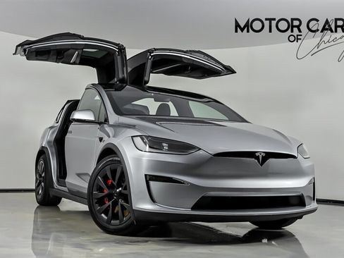 Used 2025 Tesla Model X Plaid AWD/4WD image 1