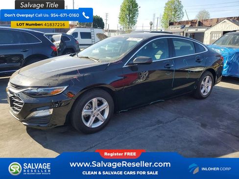 Used 2022 Chevrolet Malibu LS image 1