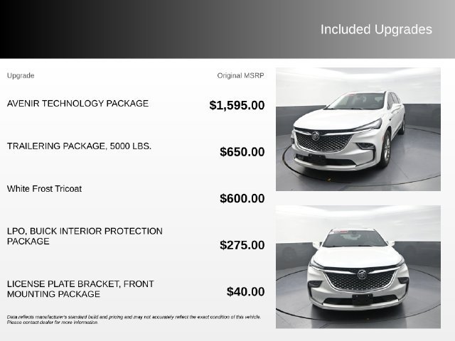 Used 2023 Buick Enclave Avenir w/ Avenir Technology Package AWD/4WD image 4