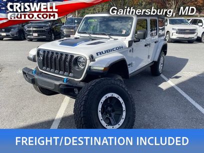 Used 2022 Jeep Wrangler Unlimited Rubicon 4xe w/ Steel Bumper Group