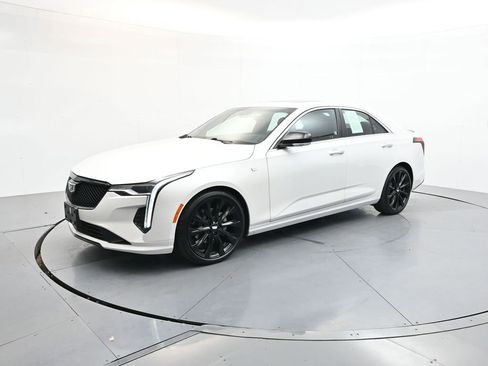 Used 2024 Cadillac CT4 Luxury w/ LPO, ONYX Package RWD image 1