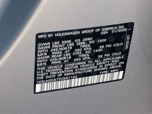 New 2026 Volkswagen Atlas SE image 34