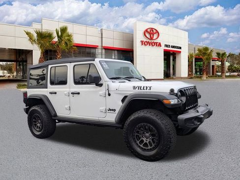 Used 2023 Jeep Wrangler Willys w/ Xtreme 35 Tire Package image 1