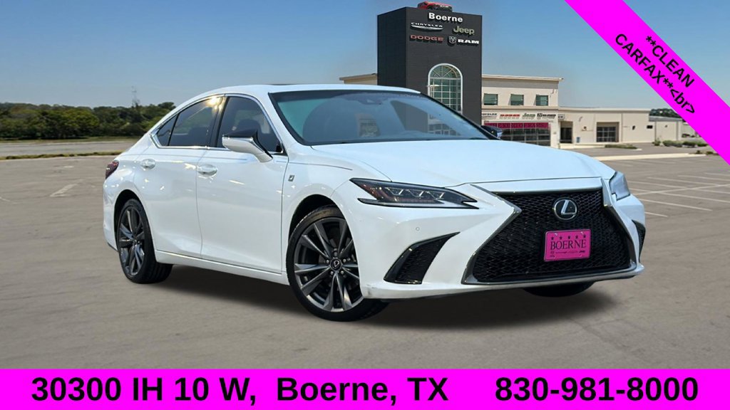 Used 2020 Lexus ES 350 F Sport w/ Accessory Package 2 FWD image 1