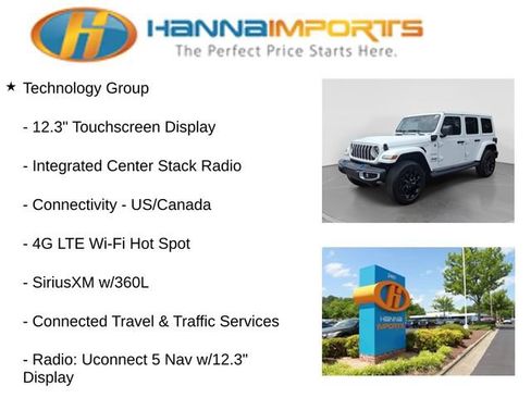Used 2024 Jeep Wrangler Unlimited Sahara w/ Technology Group AWD/4WD image 22