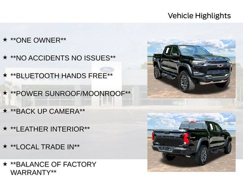 Used 2025 Chevrolet Colorado ZR2 w/ Technology Package AWD/4WD image 6