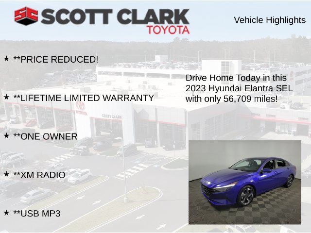Used 2023 Hyundai Elantra SEL w/ Convenience Package FWD image 13