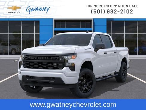 New 2026 Chevrolet Silverado 1500 Custom w/ Turbomax Blackout Package AWD/4WD image 6