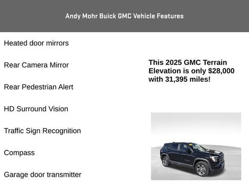 Used 2025 GMC Terrain Elevation w/ Technology Package II AWD/4WD image 16