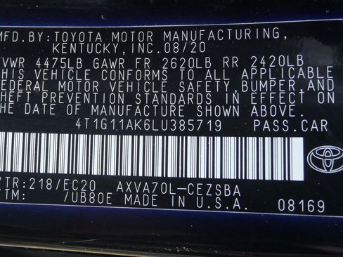 Used 2020 Toyota Camry SE image 18