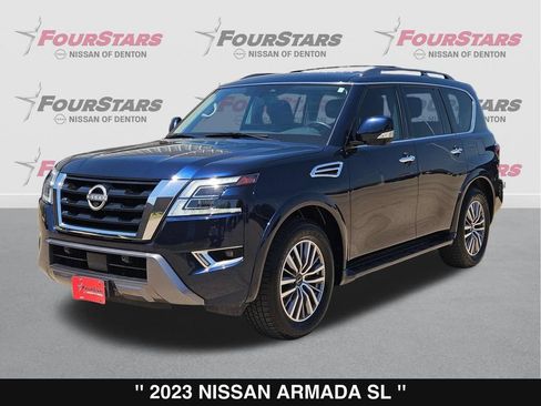 Used 2023 Nissan Armada SL w/ Captain's Chairs Package RWD image 9