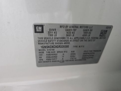 Used 2016 Chevrolet Tahoe LTZ AWD/4WD image 34