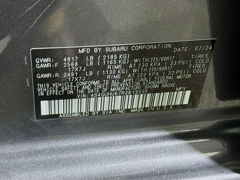 Certified 2024 Subaru Crosstrek 2.5i Wilderness AWD/4WD image 35