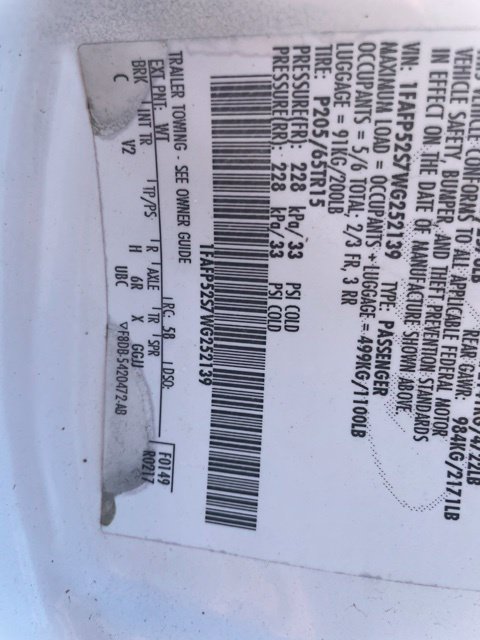 Used 1998 Ford Taurus SE FWD image 23