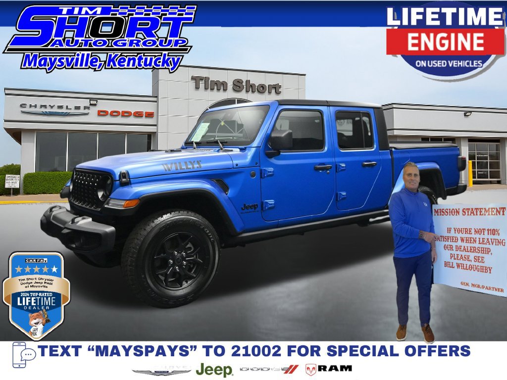 Used 2025 Jeep Gladiator Sport AWD/4WD 360° Tour