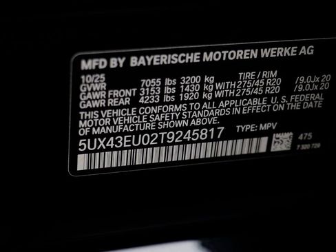 New 2026 BMW X5 xDrive50e w/ M Sport Package AWD/4WD image 24