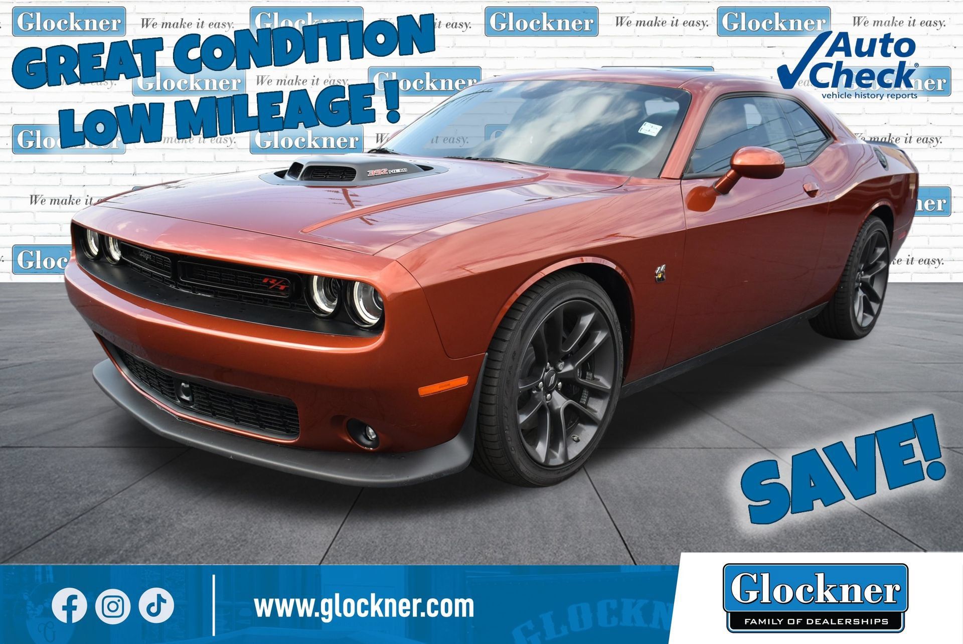 Used 2023 Dodge Challenger R/T Scat Pack w/ Plus Package RWD image 1