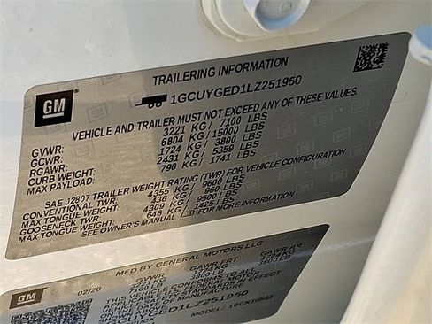 Used 2020 Chevrolet Silverado 1500 LTZ w/ LTZ Premium Package image 25