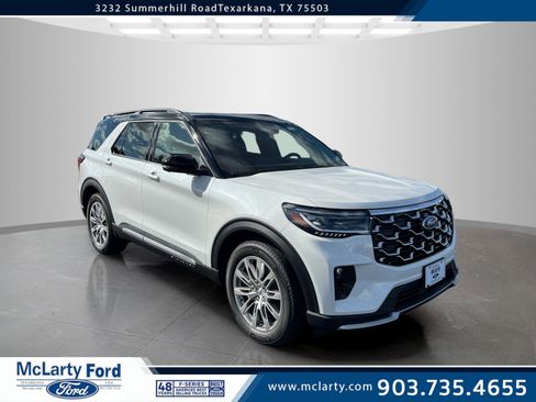 New 2025 Ford Explorer Platinum image 1