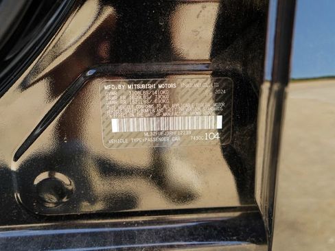Used 2024 Mitsubishi Mirage G4 ES FWD image 37